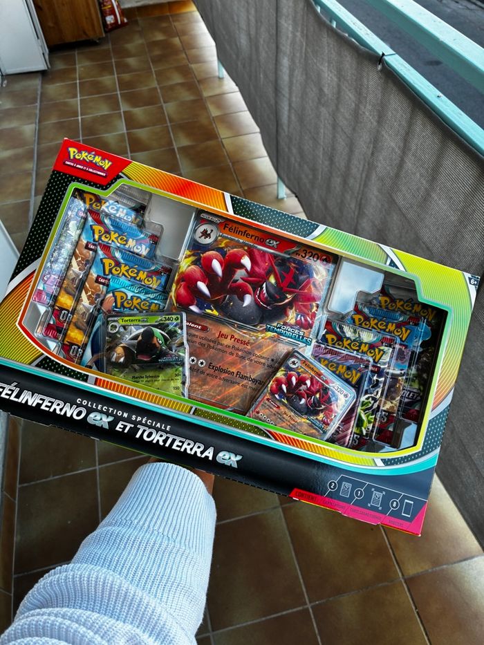 Coffret Félinferno Ex et Torterra Ex - photo numéro 5