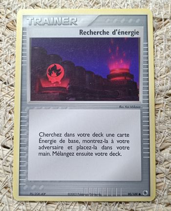 Carte Pokémon - Recherche d'énergie - 90/109