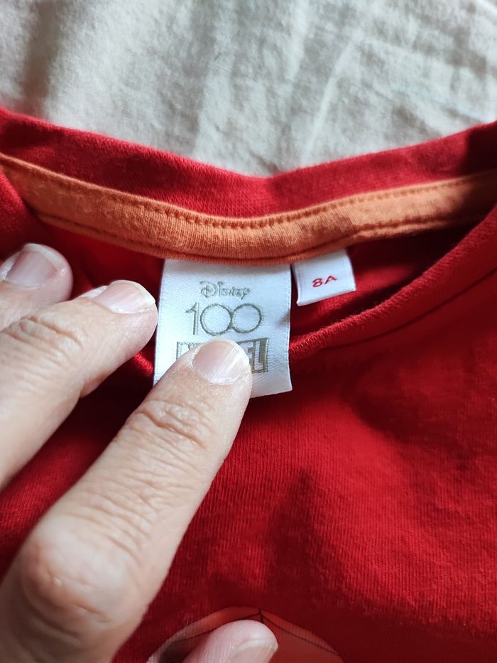 Tee shirt spiderman 8 ans - photo numéro 2