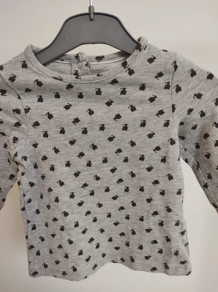 T-shirt manches longues Orchestra 6mois 67cm - photo numéro 2