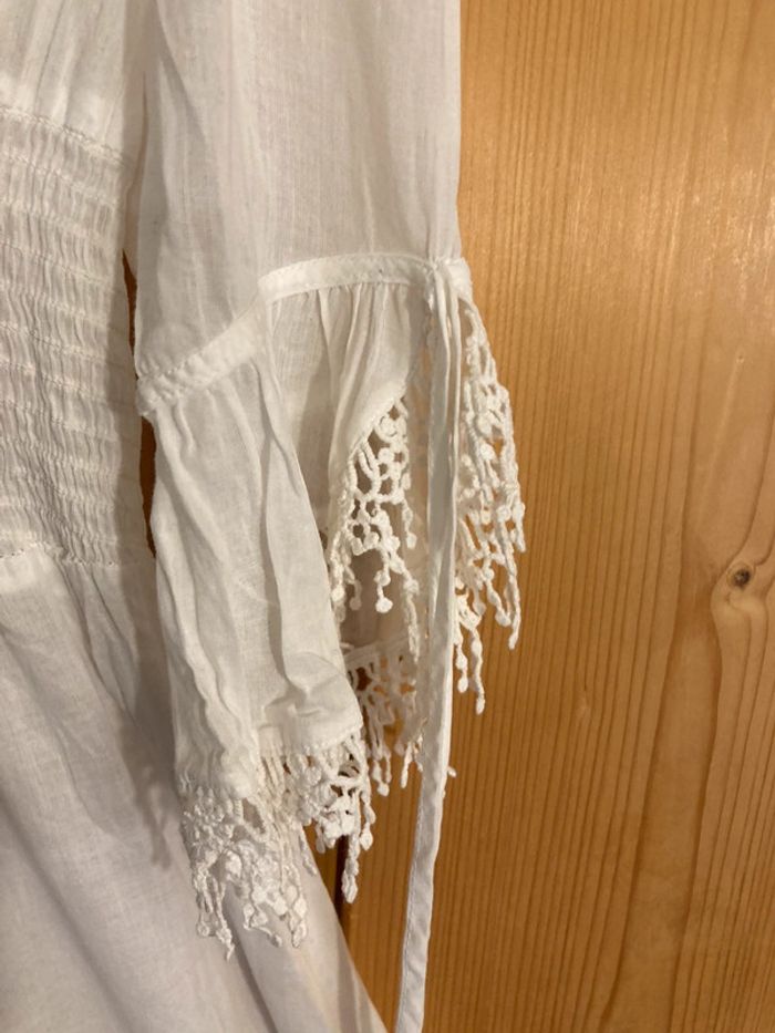 Robe en gaze de coton style bohème - photo numéro 5