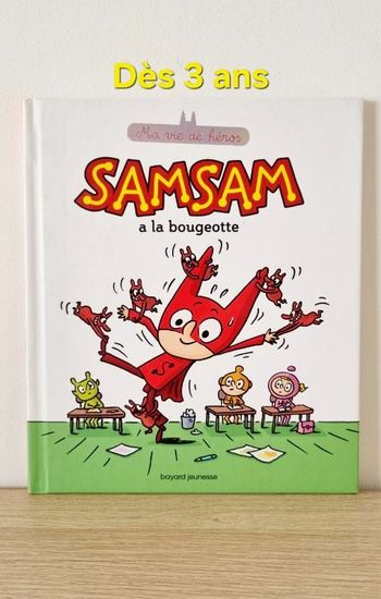 Livre jeunesse "Samsam veut toujours commander"