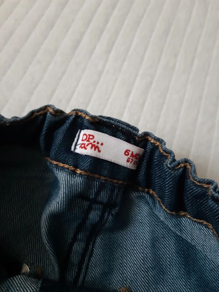 Short en jean DPAM 6 mois - photo numéro 4