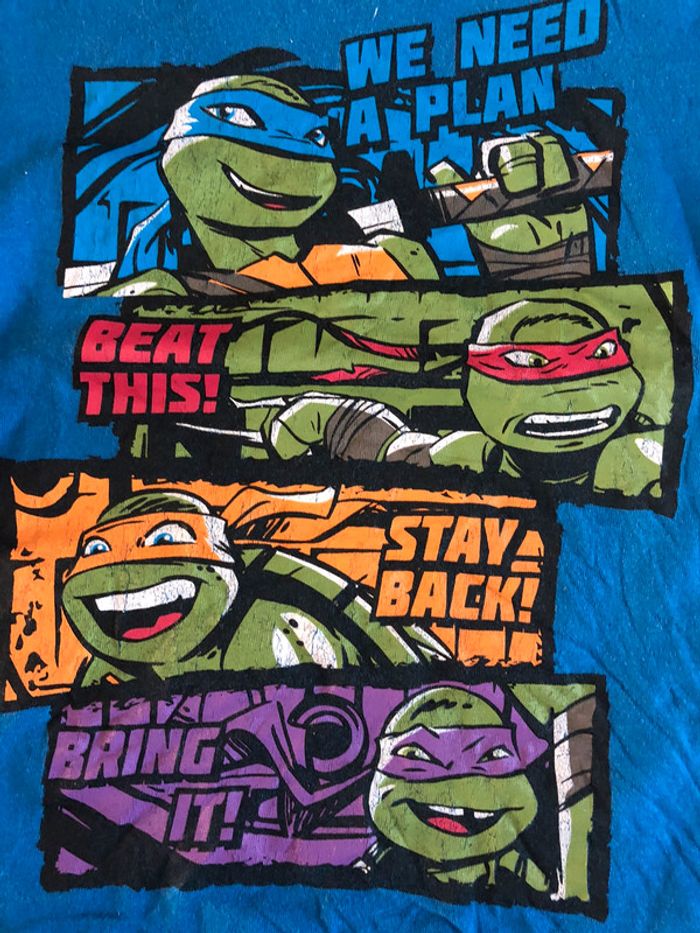 Lot de 7 t shirts manches courtes garçon 4 ans - photo numéro 2