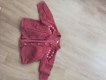 Chemise fille 18 mois