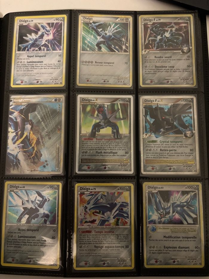 Lot de cartes Pokémon palkia et dialga - photo numéro 4
