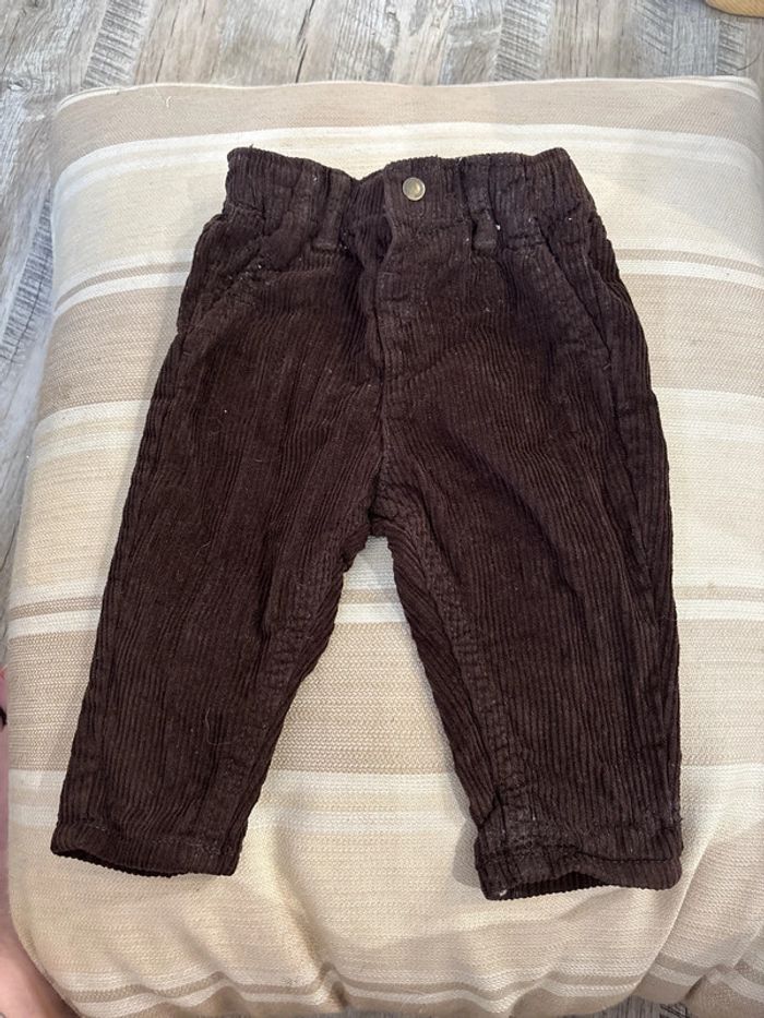 Pantalon velours