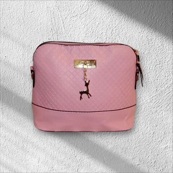 Sac à bandoulière rose - Chic - Bohème