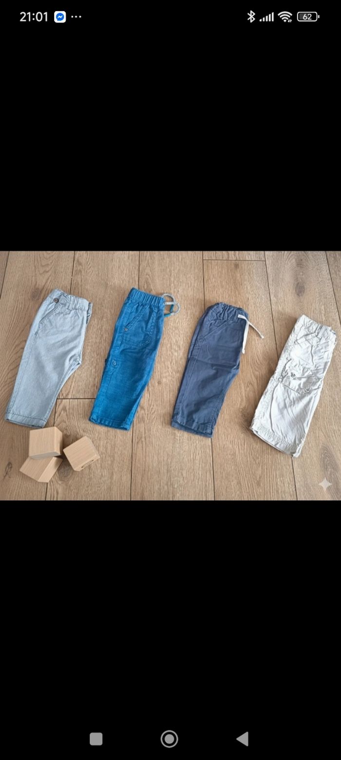 Lot pantalons 6 mois