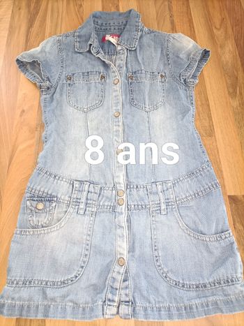 Robe jean H&M 8 ans