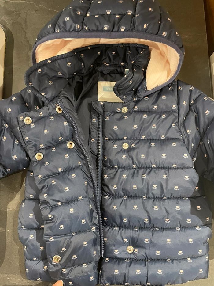 Ensemble complet manteau bébé fille - photo numéro 4