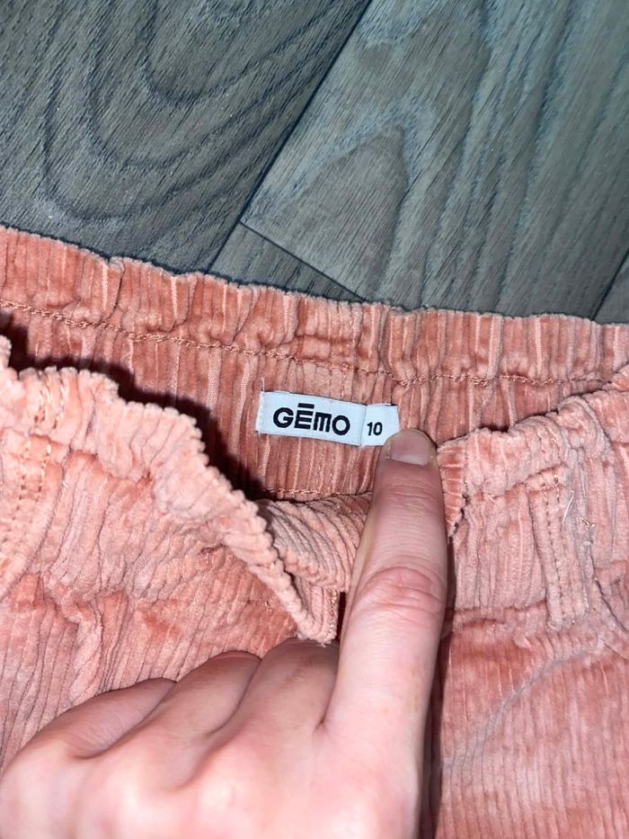 Short en velours fille - photo numéro 3