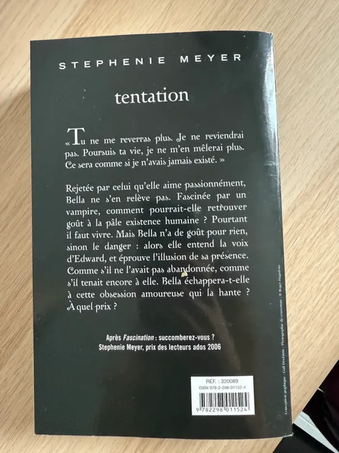 Twilight tentation Stéphenie meyer - photo numéro 2