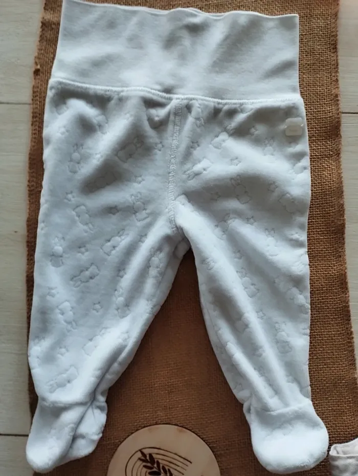 Lot 5 pantalons bébé fille, 6 mois - photo numéro 6