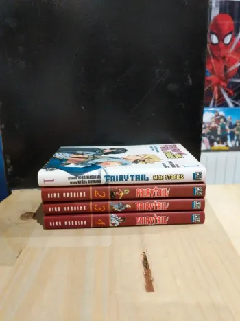 Lot Fairy Tail – Tomes 2, 3, 4 + Side Stories Tome 1