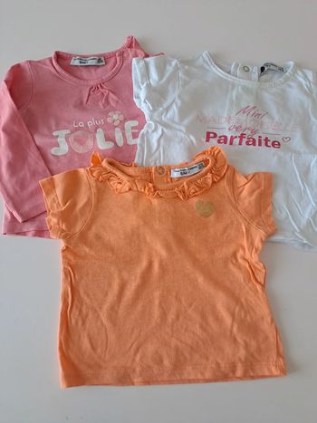 Lot de tee shirt