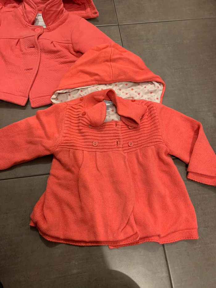 Lot 2 vestes mi saison 12 mois - photo numéro 3