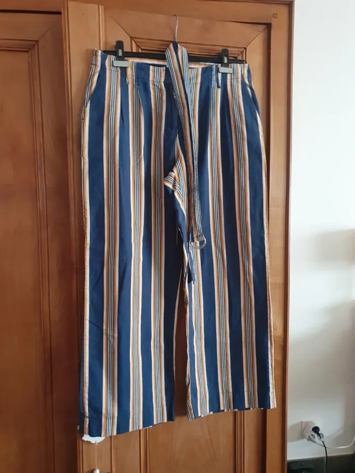 Pantalon rayé
