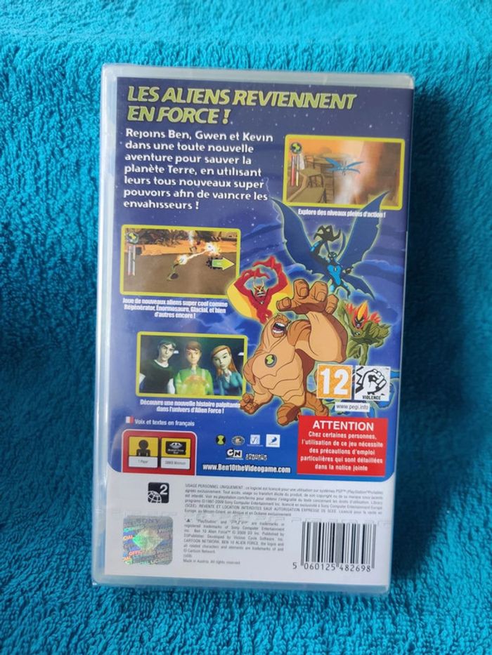 PSP Ben 10 alien force - photo numéro 2