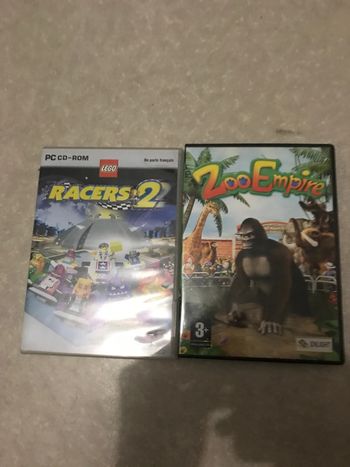 Jeux pc et jeu zoo empire et lego