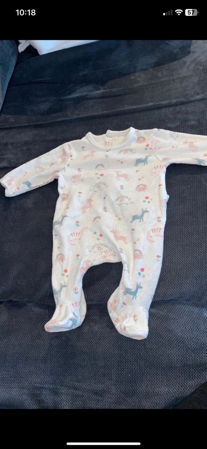 Lot de pyjama pour bébé fille - photo numéro 6
