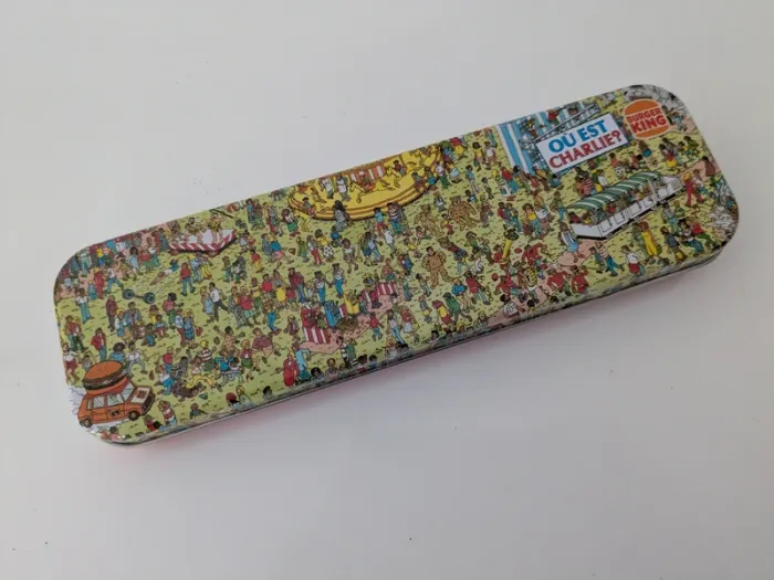 Trousse / Plumier N°2 Où est Charlie de Burger King