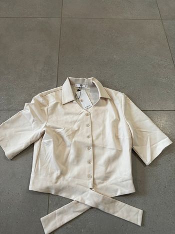 Haut crème Mango, taille S, neuf avec étiquette