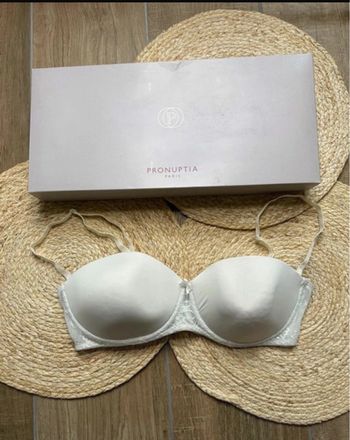 Soutien-gorge ivoire Pronuptia Paris - T95D
