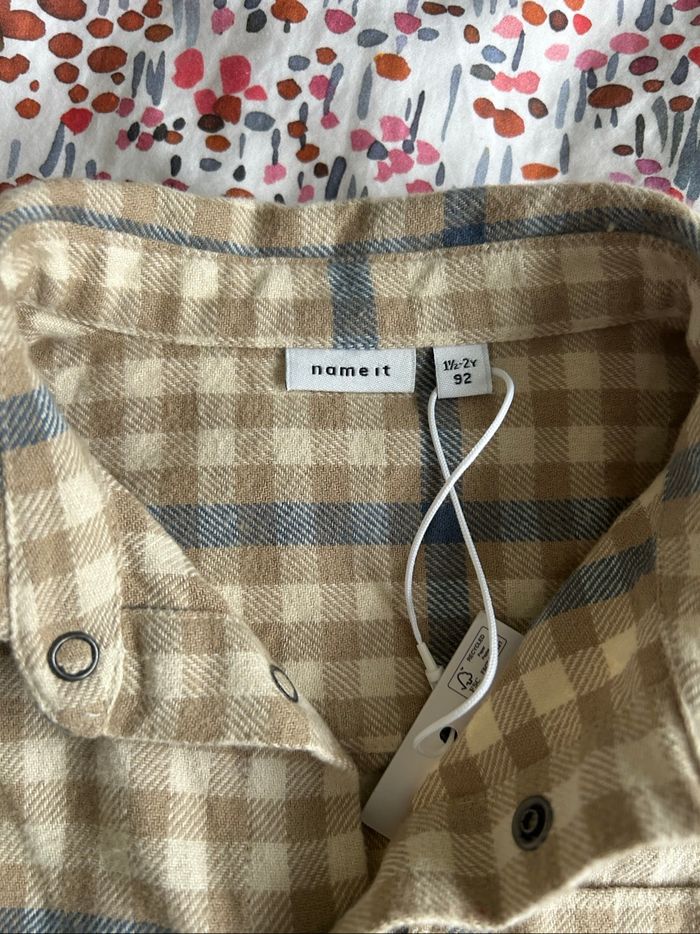 Chemise carreaux chaude - photo numéro 2