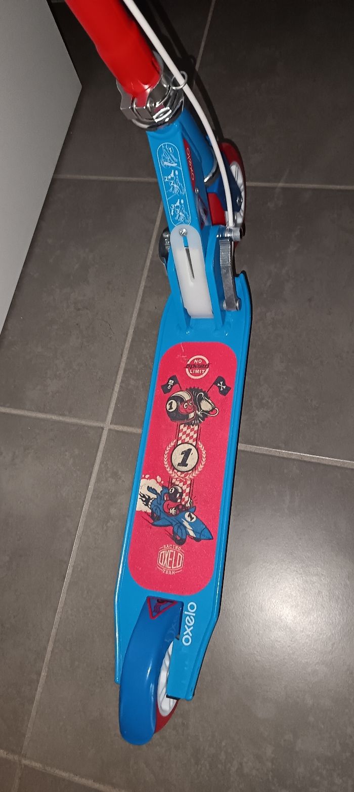 Trottinette enfant play 5 avec frein - photo numéro 6