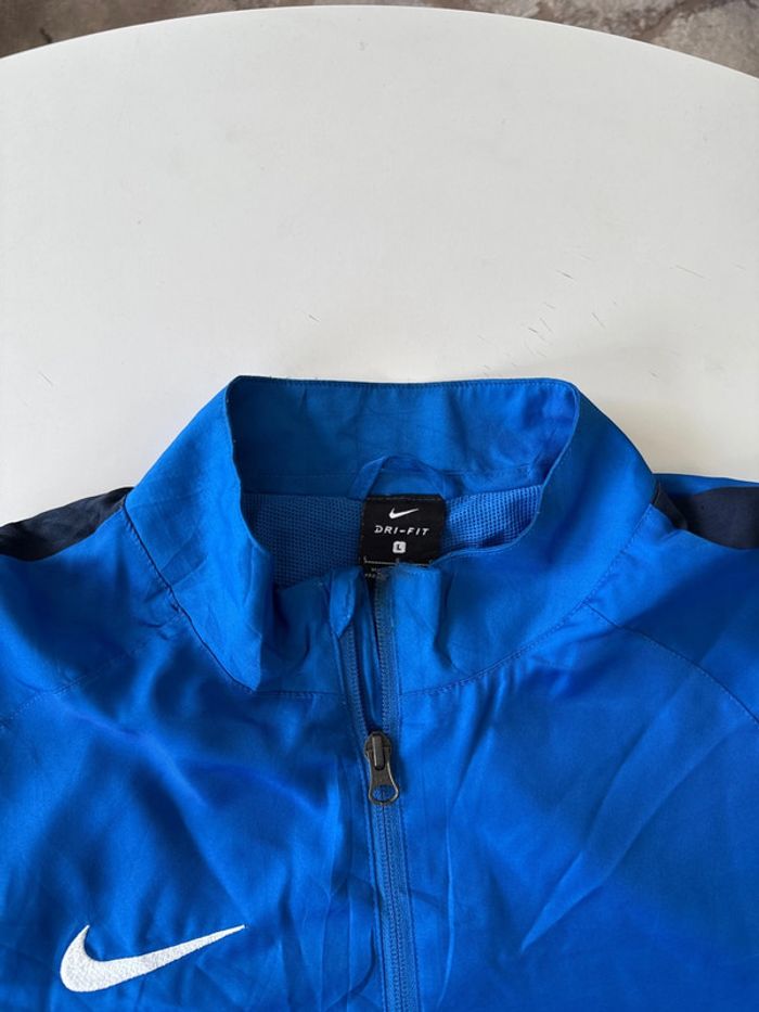 Veste Nike Dri-Fit bleue – Taille L homme – Sport/training - photo numéro 3