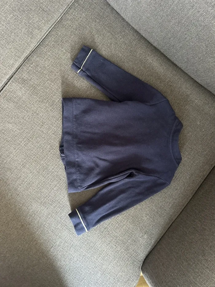 Veste bébé fille lulu castagnette, 24 mois bleu marine - photo numéro 3