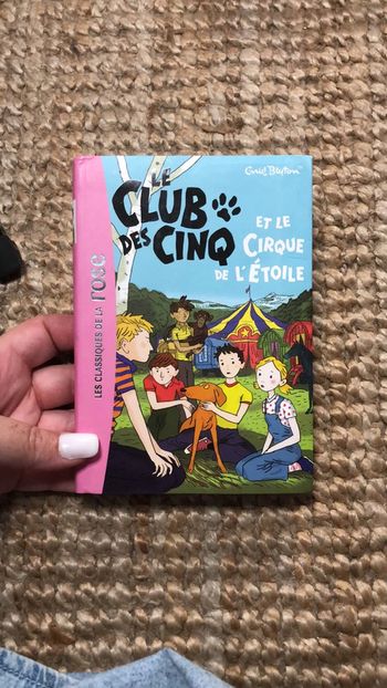 Livre « le club des cinq et le cirque de l’étoile »