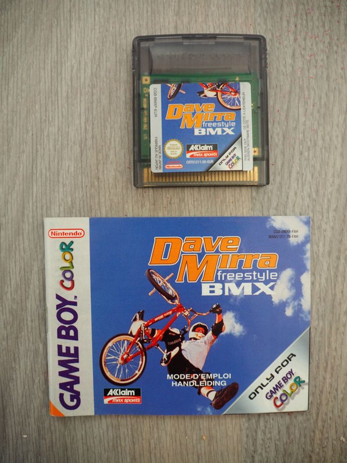 Dave Mirra Freestyle BMX Game Boy Color