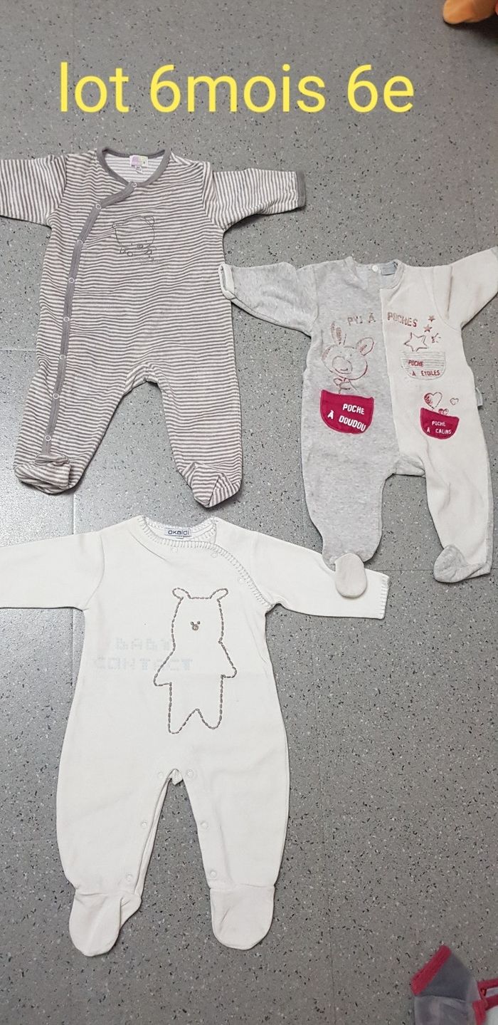 Grenouillères/pyjamas