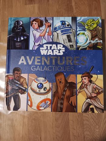 Livre Star Wars aventures galactiques