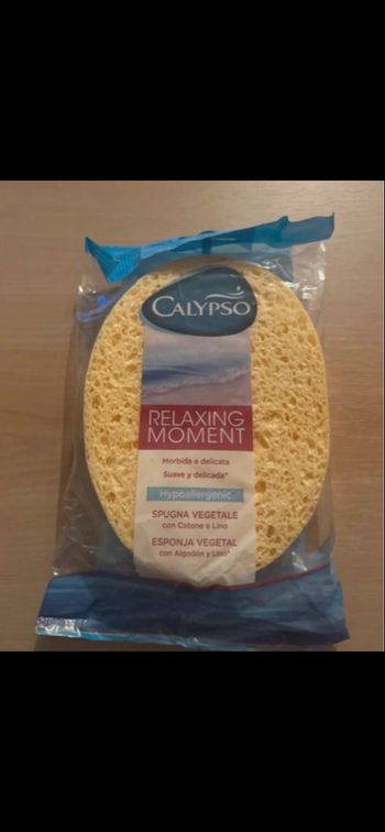 1 éponge exfoliante corps calypso 