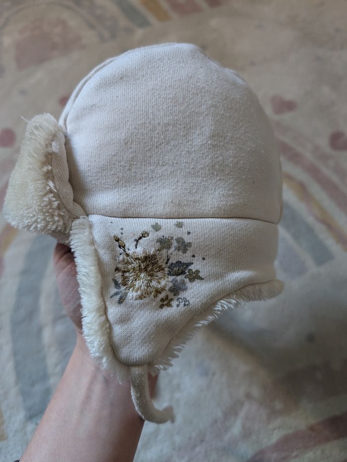 Bonnet d'Aviateur/ Chapka Petit Bateau - Taille 12/18 mois