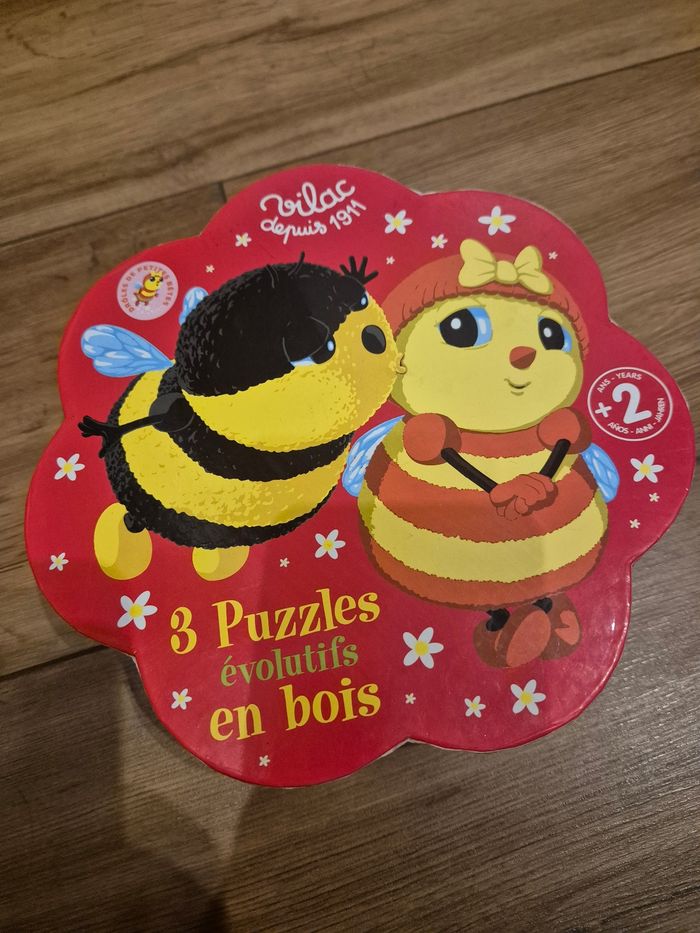 Puzzle en bois bébé