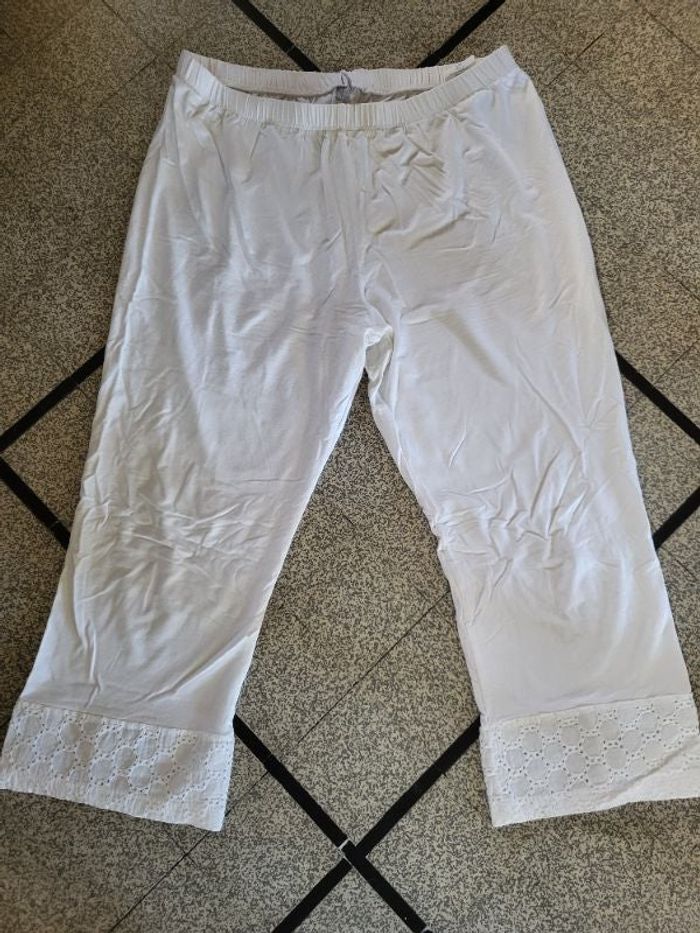 Legging court grande taille