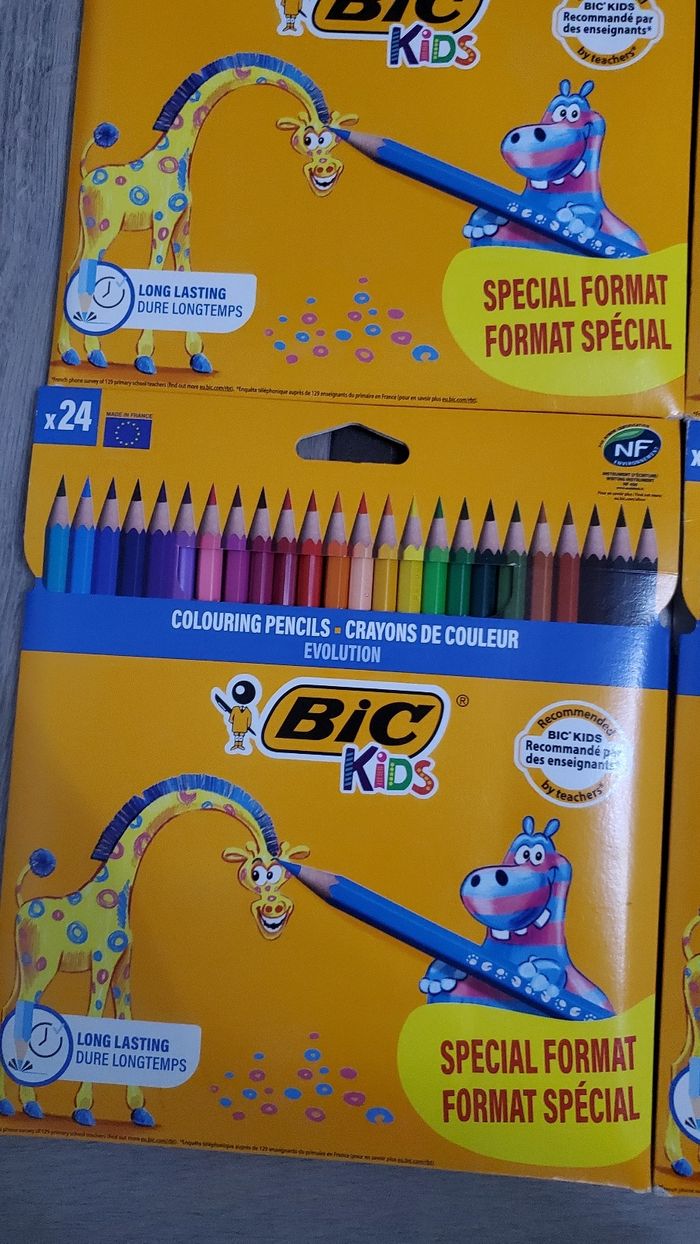 Crayons de Couleurs Bic ×240. - photo numéro 2