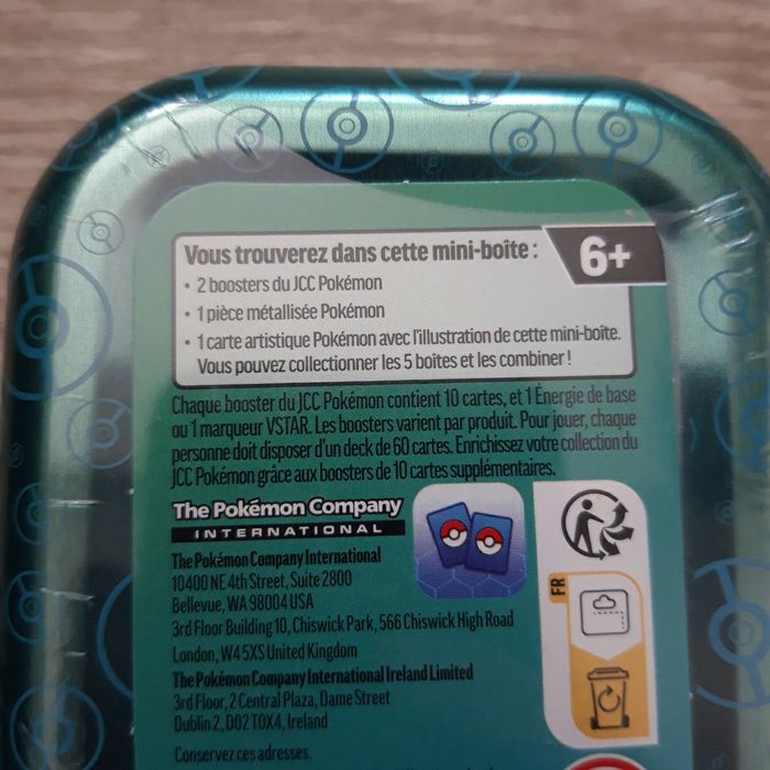 Boîte Mini Tin Pokémon Kanto 2025 NEUVE - photo numéro 3