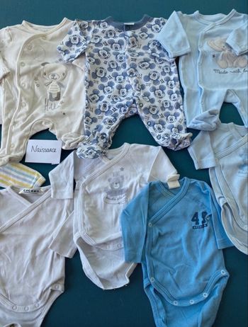 Lot de vêtements bébé garçon naissance