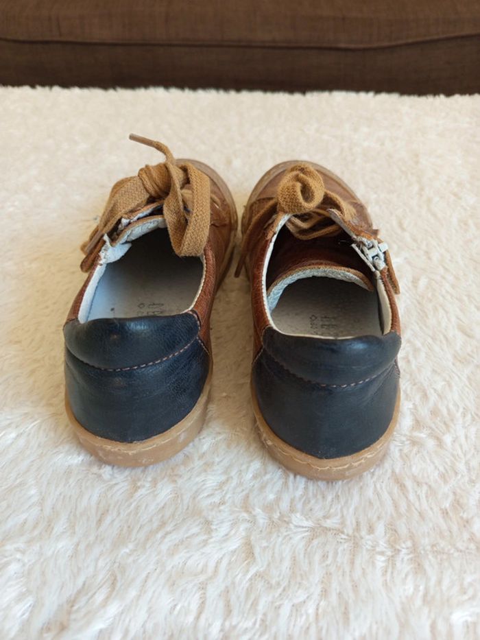 Chaussures à lacets et zip en cuir Bellamy en 31 - photo numéro 7