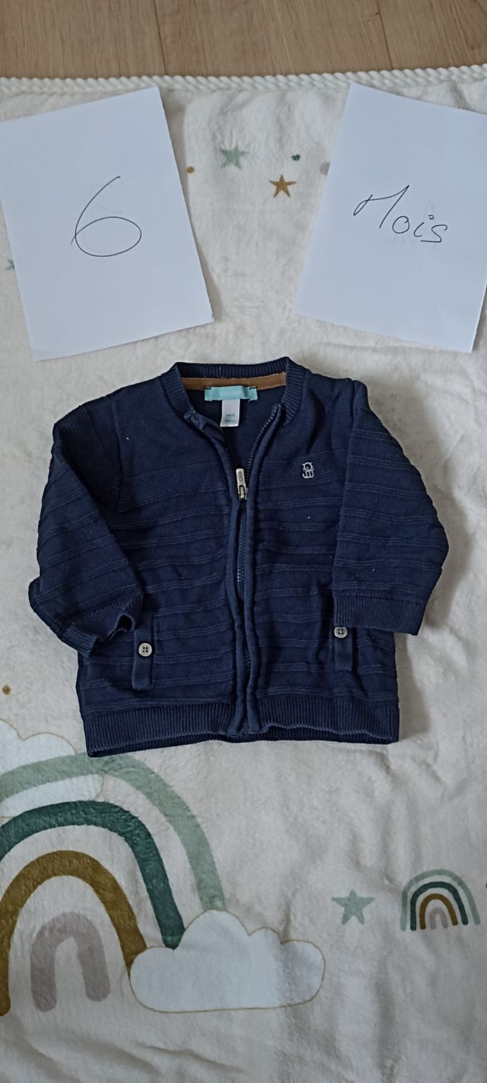 Gilet zippé
