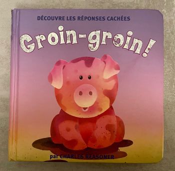 Livre éveil Groin-Groin