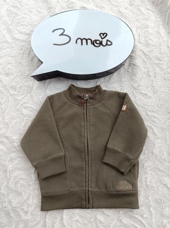 Gilet veste zippée Garçon 3 mois Tex
