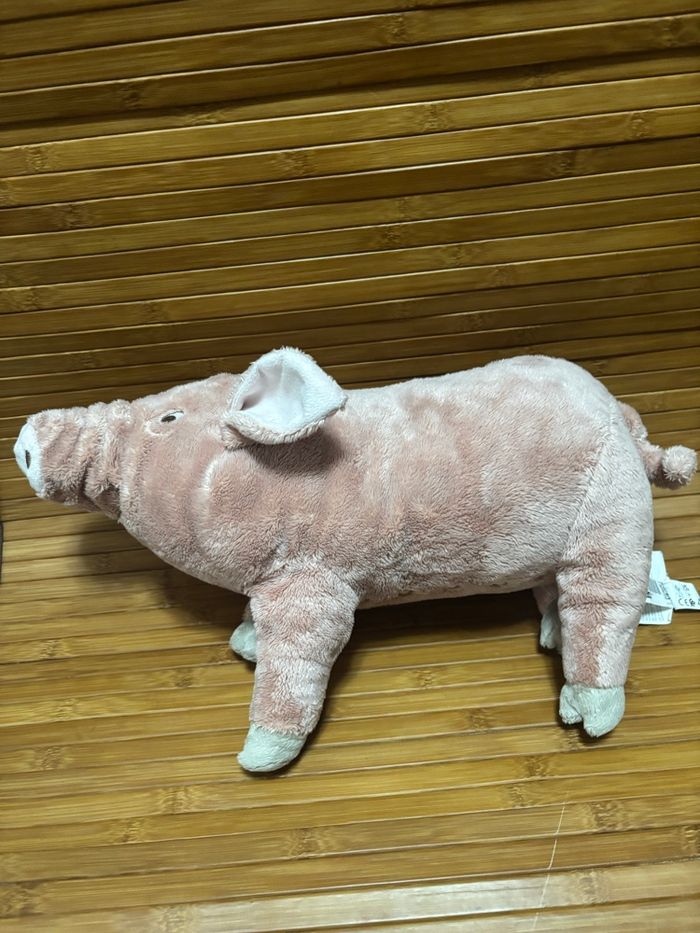 Neuf doudou cochon rose IKEA