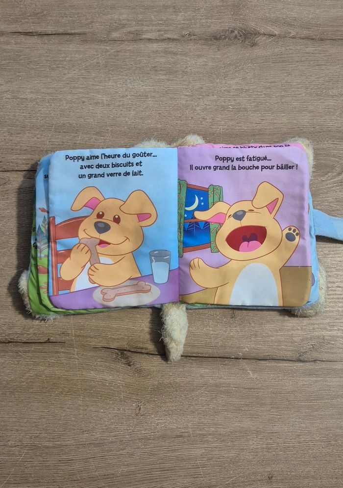 Livre en tissus vibrant Poppy aime - photo numéro 6