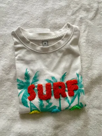 Teeshirt 5 ans blanc